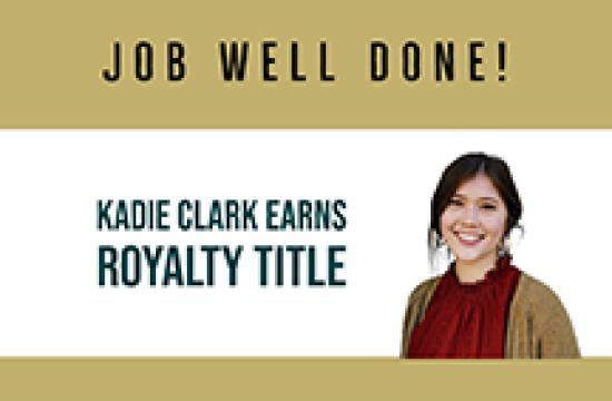 Kadie Clark recognition graphic