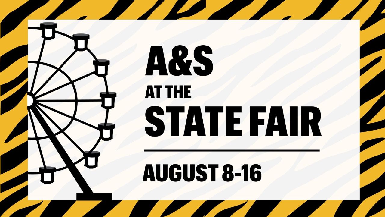 A graphic of the A&S State Fair