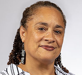 April Langley, Chair of the Department of Black Studies and an associate professor of English.
