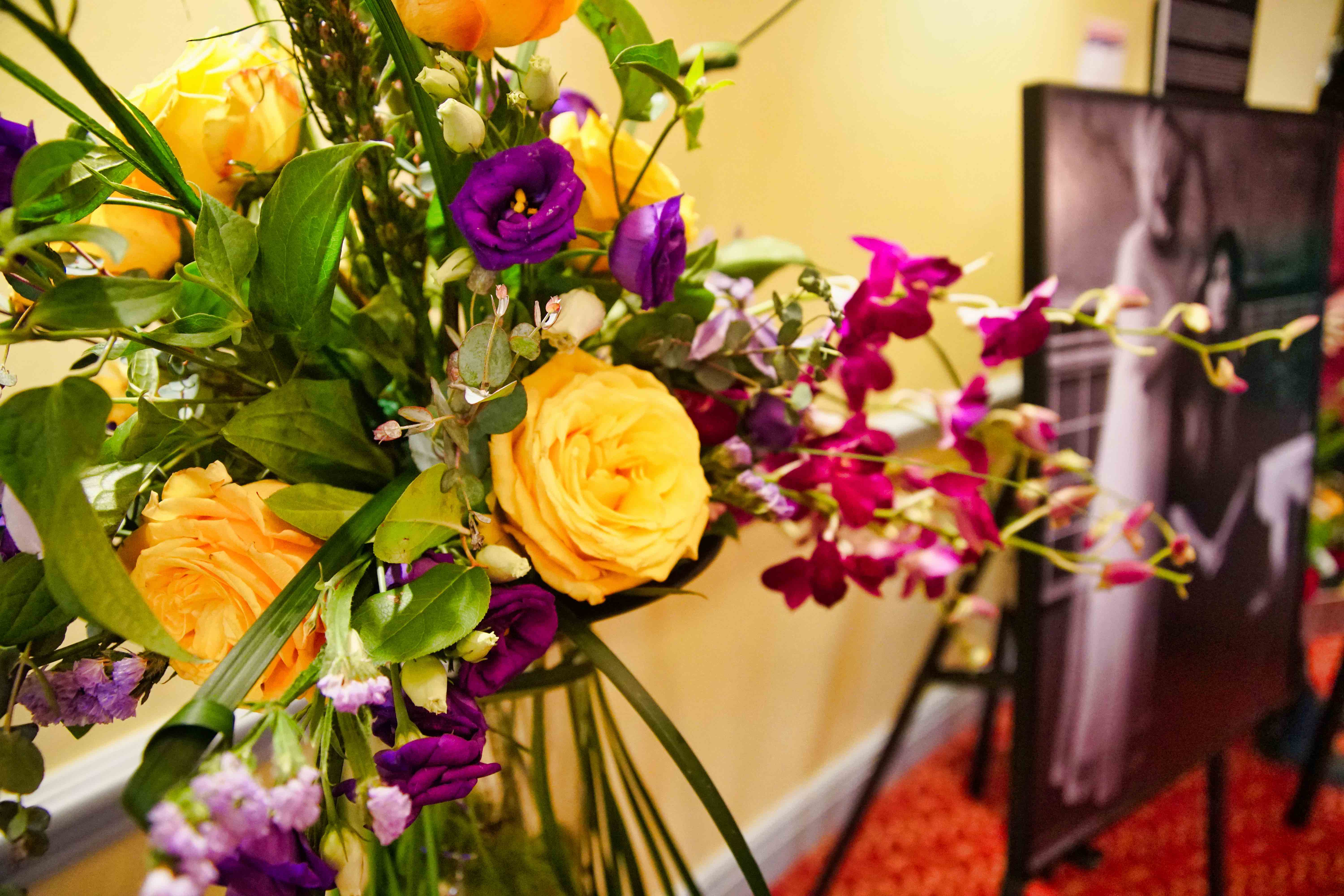 A photo of a floral arrangement from 2019 CAS