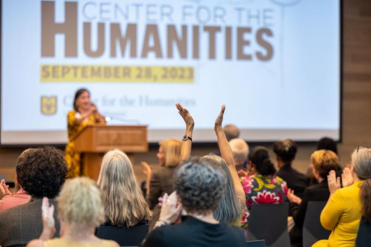 Center for the Humanities launch event