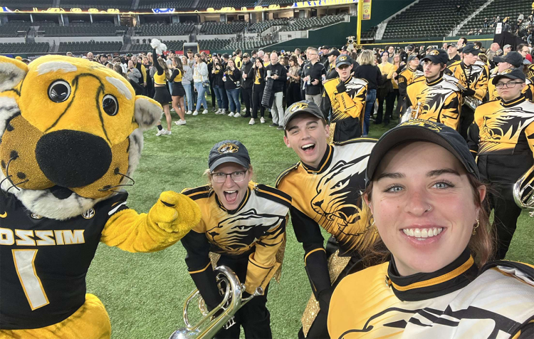 Drew at the Cotton Bowl