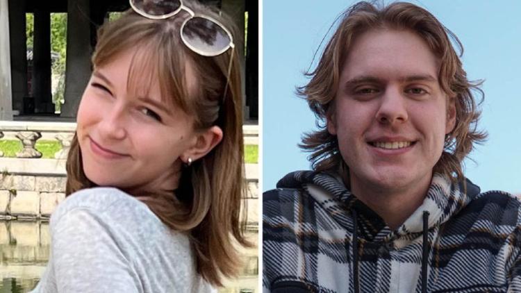 Rachel Mueller and Colton Sharp