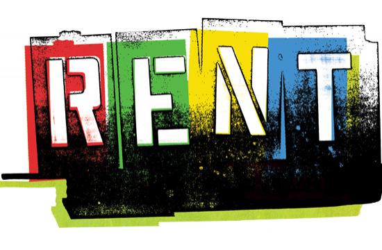 RENT musical graphic