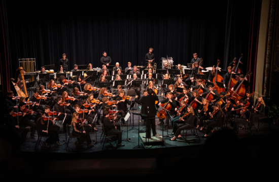 A photo of the Philharmonic Orchestra