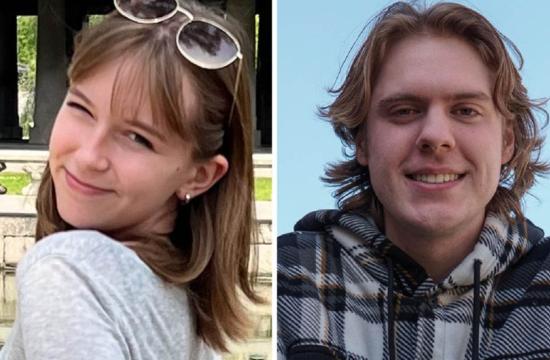 Rachel Mueller and Colton Sharp